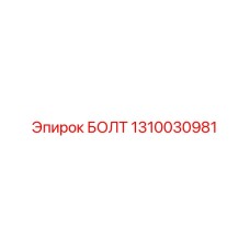 1310030981 БОЛТ Epiroc