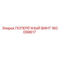 160099617 ПОПЕРЕЧНЫЙ ВИНТ Epiroc