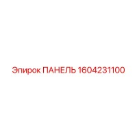 1604231100 ПАНЕЛЬ Epiroc
