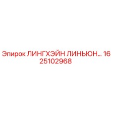 1625102968 ЛИНГХЭЙН ЛИНЬЮН - Epiroc