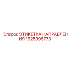 1625396773 ЭТИКЕТКА НАПРАВЛЕНИЯ Epiroc