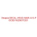 Изображение наклейки DECAL-HEAD-MAR-4-5-PGCSD Epiroc, артикул 1629017201
