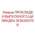 1636300709 ПРОКЛАДКА ВЫПУСКНОГО ЦИЛИНДРА Epiroc