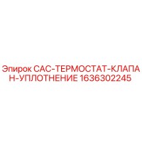 1636302245 CAC-ТЕРМОСТАТ-КЛАПАН-УПЛОТНЕНИЕ Epiroc