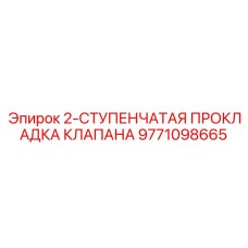 9771098665 2-СТУПЕНЧАТАЯ ПРОКЛАДКА КЛАПАНА Epiroc