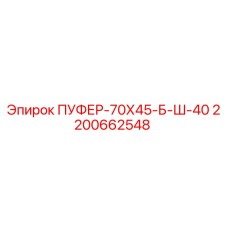 2200662548 ПУФЕР-70Х45-Б-Ш-40 Epiroc