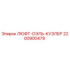 2200900479 ЛЮФТ-ОЭЛЬ-КУЭЛЕР Epiroc