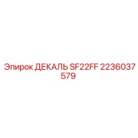 2236037579 ДЕКАЛЬ SF22FF Epiroc
