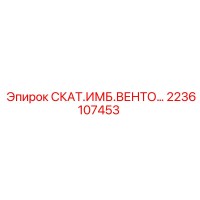 2236107453 СКАТ.ИМБ.ВЕНТО… Epiroc