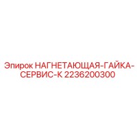 2236200300 НАГНЕТАЮЩАЯ-ГАЙКА-СЕРВИС-К Epiroc