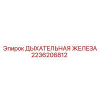 2236206812 ДЫХАТЕЛЬНАЯ ЖЕЛЕЗА Epiroc