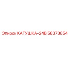 58373854 КАТУШКА-24В Epiroc