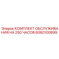 6060100899 КОМПЛЕКТ ОБСЛУЖИВАНИЯ НА 250 ЧАСОВ Epiroc