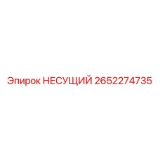 2652274735 НЕСУЩИЙ Epiroc