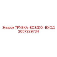 2657229734 ТРУБКА-ВОЗДУХ-ВХОД Epiroc