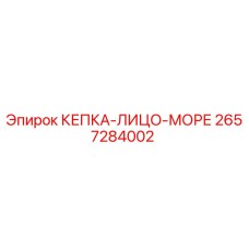 Оригинальная деталь КЕПКА-ЛИЦО-МОРЕ 2657284002 производитель Epiroc
