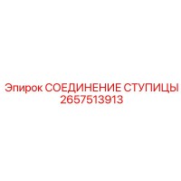 2657513913 СОЕДИНЕНИЕ СТУПИЦЫ Epiroc