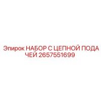 2657551699 НАБОР С ЦЕПНОЙ ПОДАЧЕЙ Epiroc