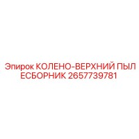 2657739781 КОЛЕНО-ВЕРХНИЙ ПЫЛЕСБОРНИК Epiroc