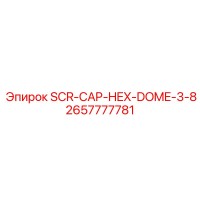 2657777781 SCR-CAP-HEX-DOME-3-8 Epiroc