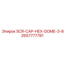 2657777781 SCR-CAP-HEX-DOME-3-8 Epiroc
