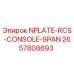 2657808693 NPLATE-RCS-CONSOLE-SPAN Epiroc