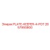 2657993800 PLATE-KEEPER-4-POT Epiroc