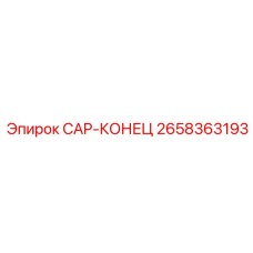 2658363193 CAP-КОНЕЦ Epiroc