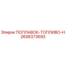 2658373693 ПОПЛАВОК-ТОПЛИВО-H Epiroc