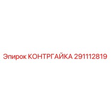 291112819 КОНТРГАЙКА Epiroc