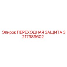 3217989602 ПЕРЕХОДНАЯ ЗАЩИТА Epiroc
