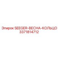3371814712 SEGER-ВЕСНА-КОЛЬЦО Epiroc