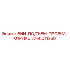 3760011250 BNH-ПОДЪЕМ-ПРОБКА-КОРПУС Epiroc