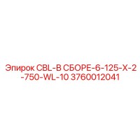 3760012041 CBL-В СБОРЕ-6-125-X-2-750-WL-10 Epiroc