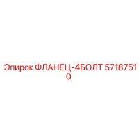 57187510 ФЛАНЕЦ-4БОЛТ Epiroc