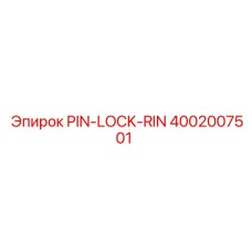 4002007501 PIN-LOCK-RIN Epiroc