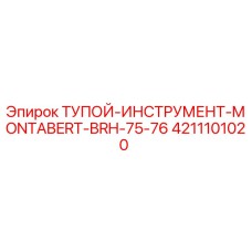 4211101020 Blunt Tool Montabert BRH-75-76 Epiroc
