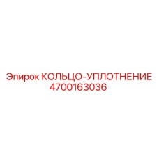 4700163036 КОЛЬЦО-УПЛОТНЕНИЕ Epiroc