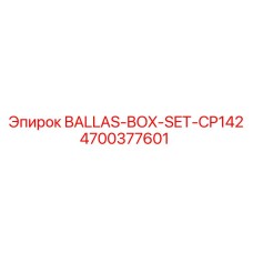 4700377601 BALLAS-BOX-SET-CP142 Epiroc