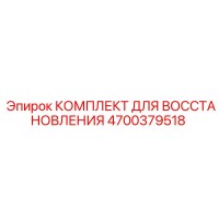 4700379518 КОМПЛЕКТ ДЛЯ ВОССТАНОВЛЕНИЯ Epiroc