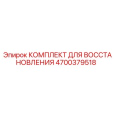 4700379518 КОМПЛЕКТ ДЛЯ ВОССТАНОВЛЕНИЯ Epiroc
