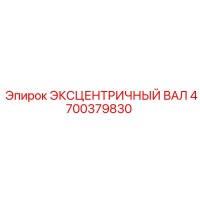 4700379830 ЭКСЦЕНТРИЧНЫЙ ВАЛ Epiroc