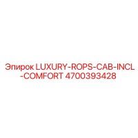4700393428 LUXURY-ROPS-CAB-INCL-COMFORT Epiroc