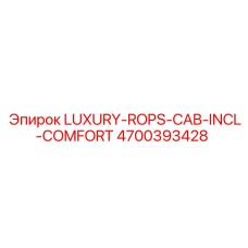 4700393428 LUXURY-ROPS-CAB-INCL-COMFORT Epiroc