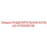 4730008748 РАЗДЕЛИТЕЛЬНОЕ КОЛЬЦО Эпирок