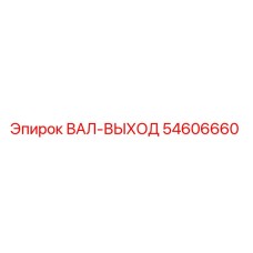 54606660 ВАЛ-ВЫХОД Epiroc