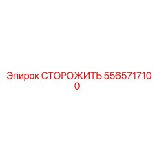 5565717100 СТОРОЖИТЬ Epiroc