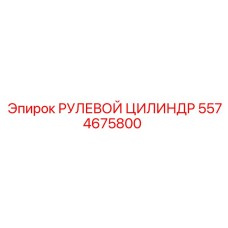 5574675800 РУЛЕВОЙ ЦИЛИНДР Epiroc