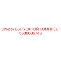 5580006746 ВЫПУСКНОЙ КОМПЛЕКТ Epiroc