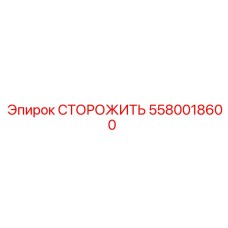 5580018600 СТОРОЖИТЬ Epiroc